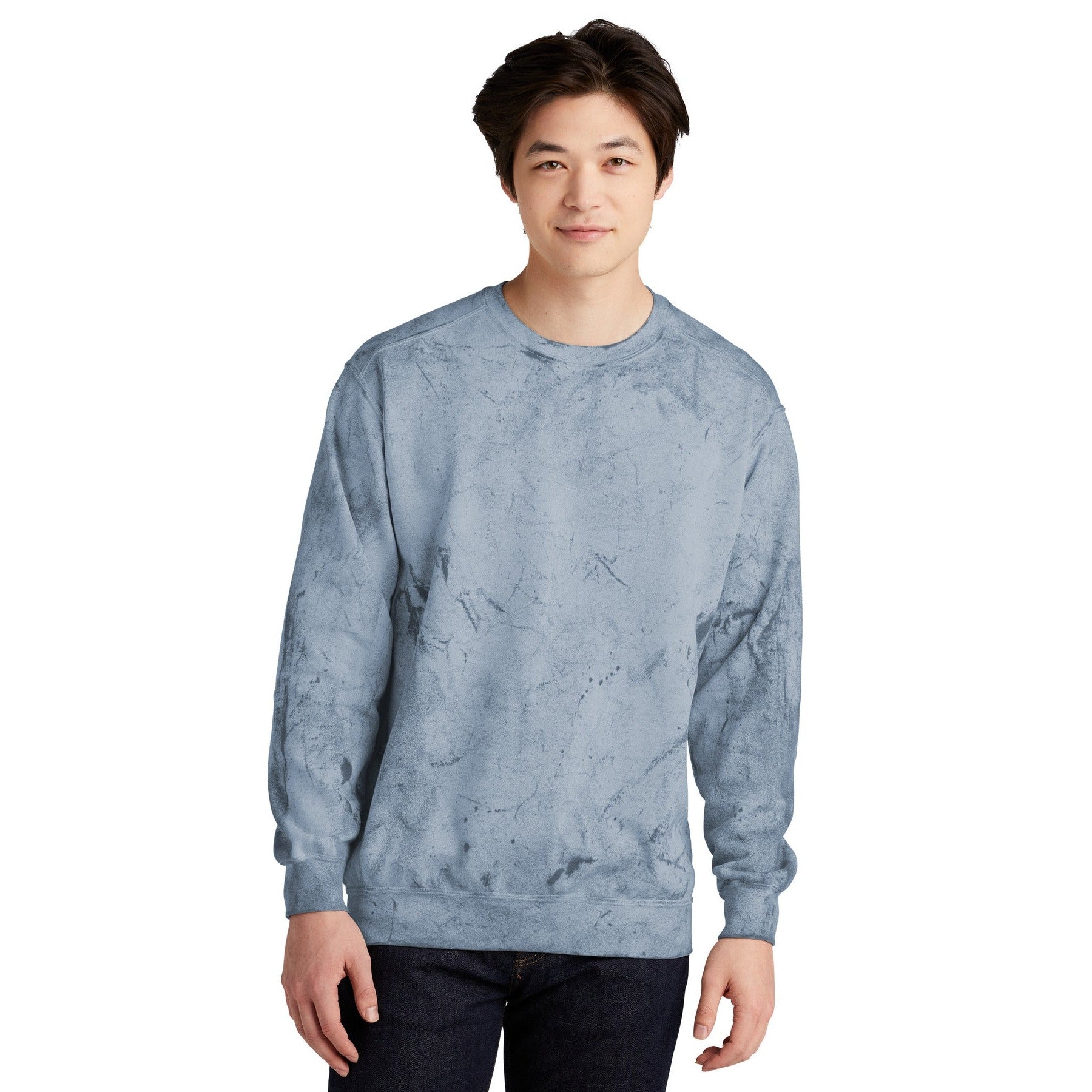 Comfort Colors-Comfort Colors® Color Blast Crewneck Sweatshirt 1545-MedTech-5